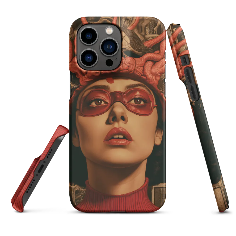 Veins of Mortality | Phone Case |  14 Pro Max | Snap Case | Matte
