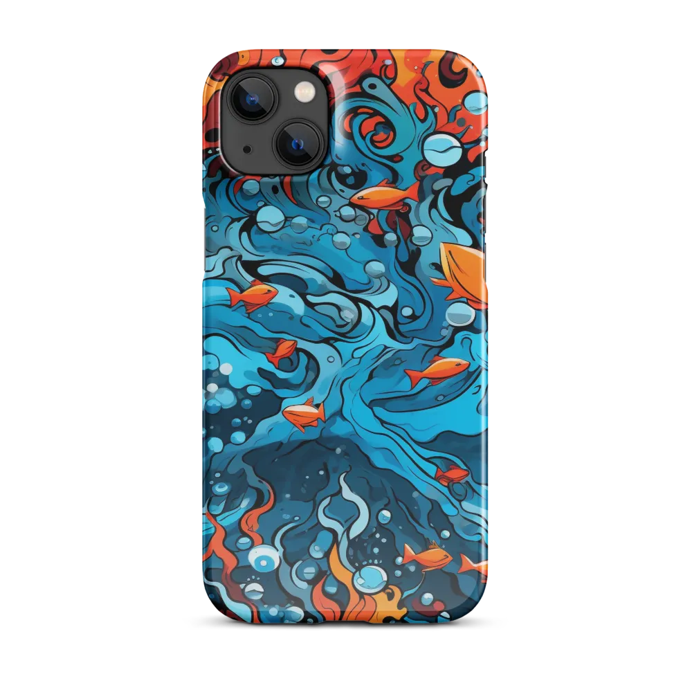 Fluid Harmony: Ocean and Flames