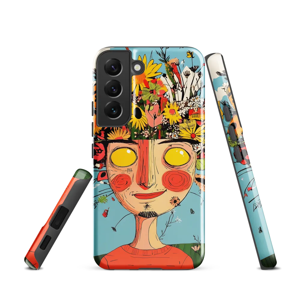 Whimsical Bloom | Phone Case |  S22 | Tough Case | Glossy