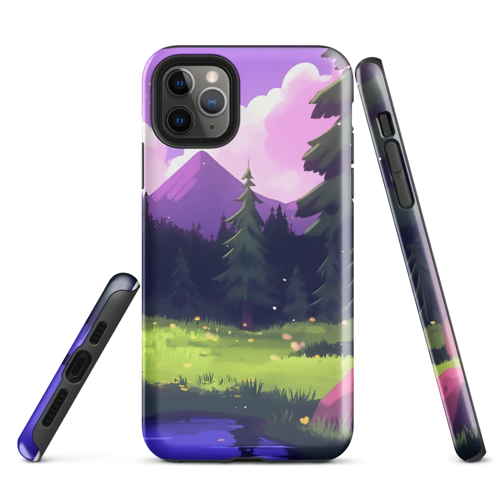 Tranquil Mountain Escape | Phone Case |  11 Pro Max | Tough Case | Glossy