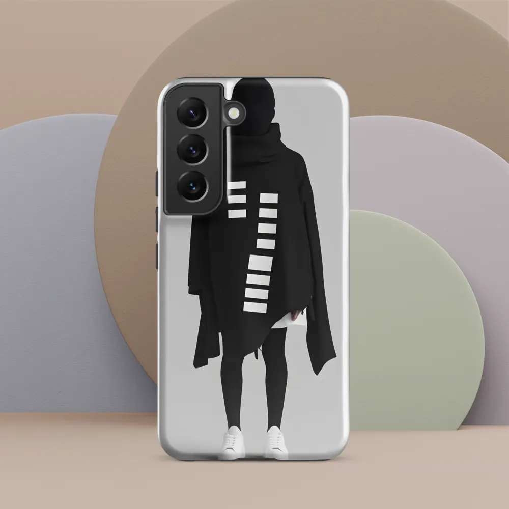 Enigmatic Layers: A Study in Minimalist Fashion