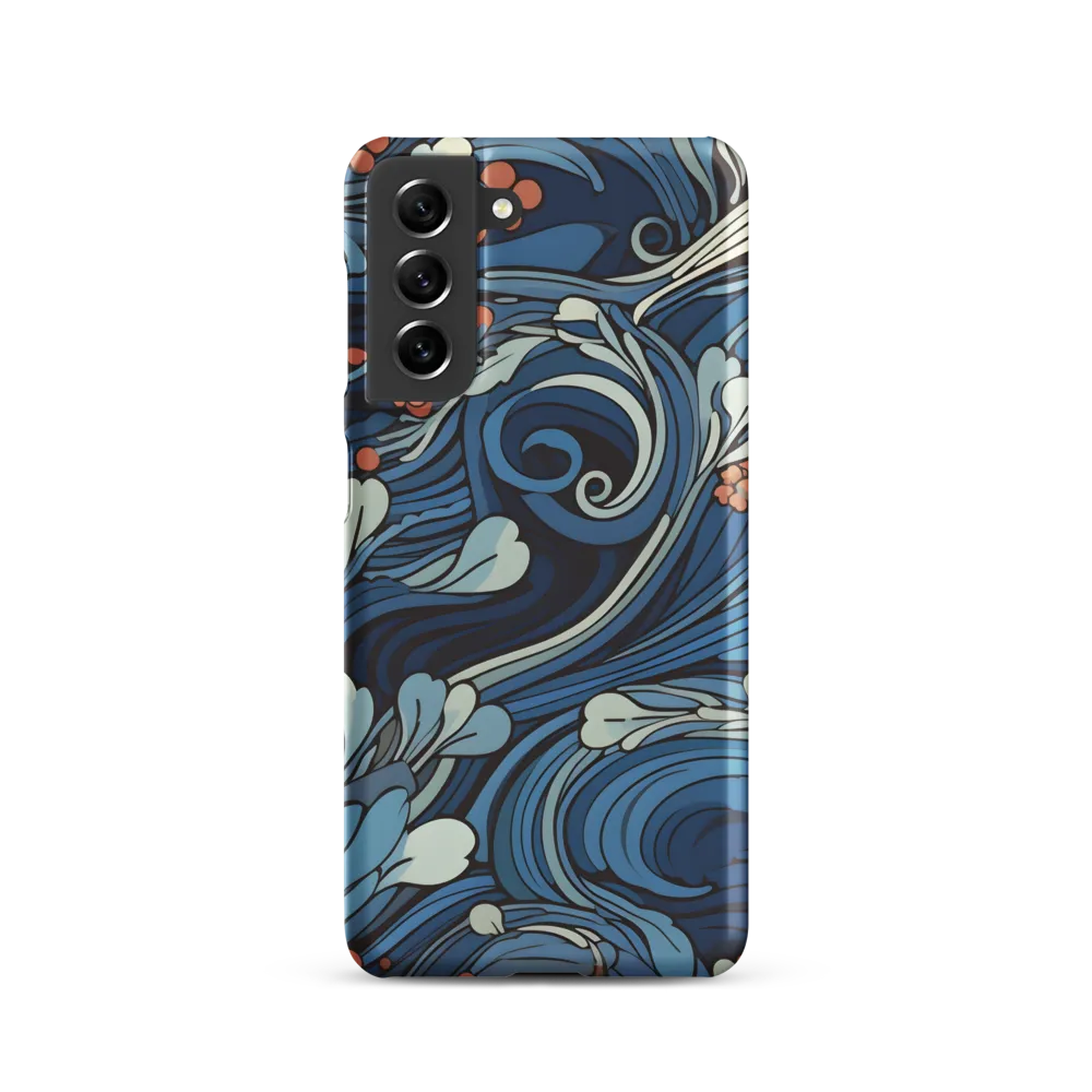 Nature's Elegance: An Oceanic Tapestry | Phone Case |  S21 | Snap Case | Matte