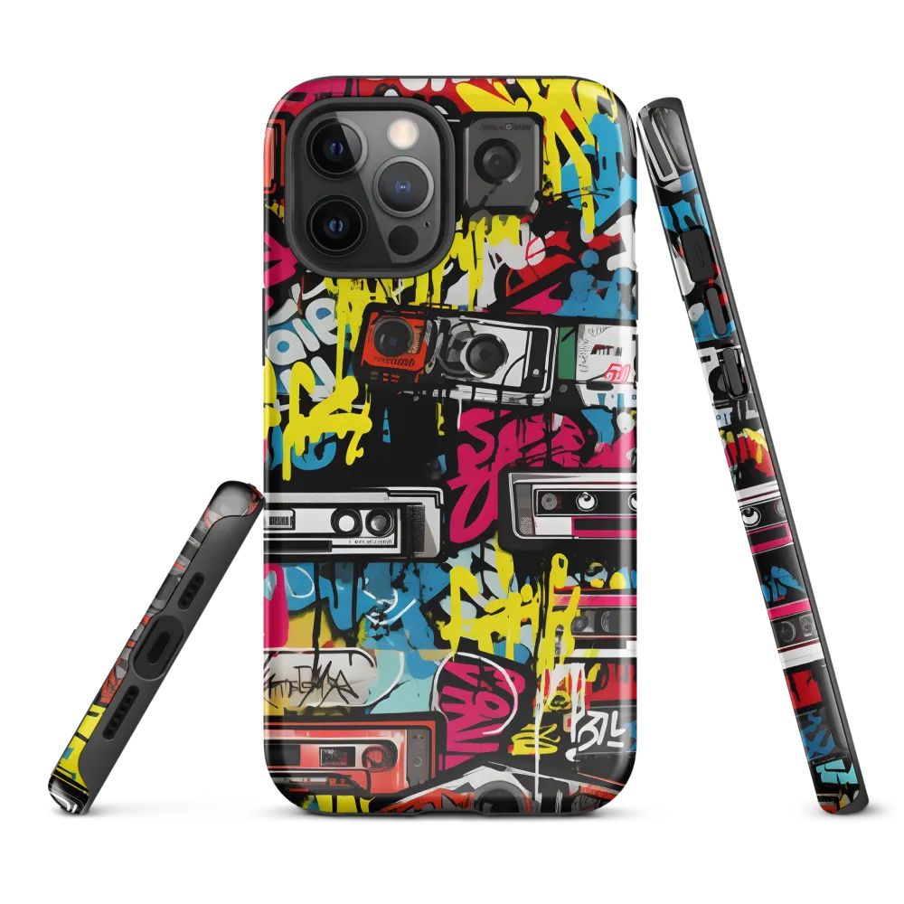Urban Nostalgia: A Retro Cassette Explosion