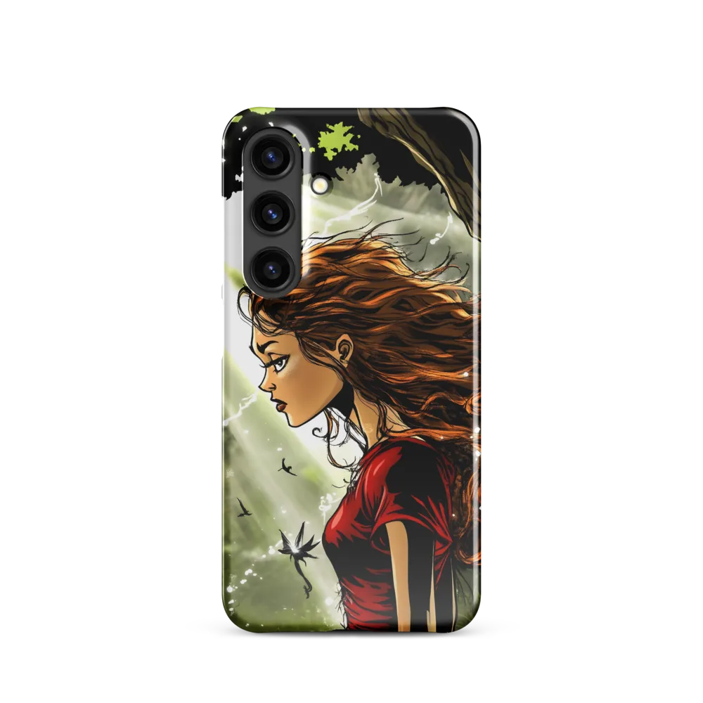 Whispers of Enchantment | Phone Case |  S24 | Snap Case | Glossy