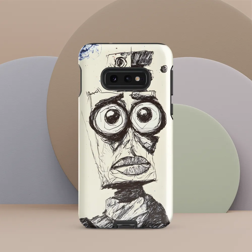 Abstract Surrealist Figure in Cubism