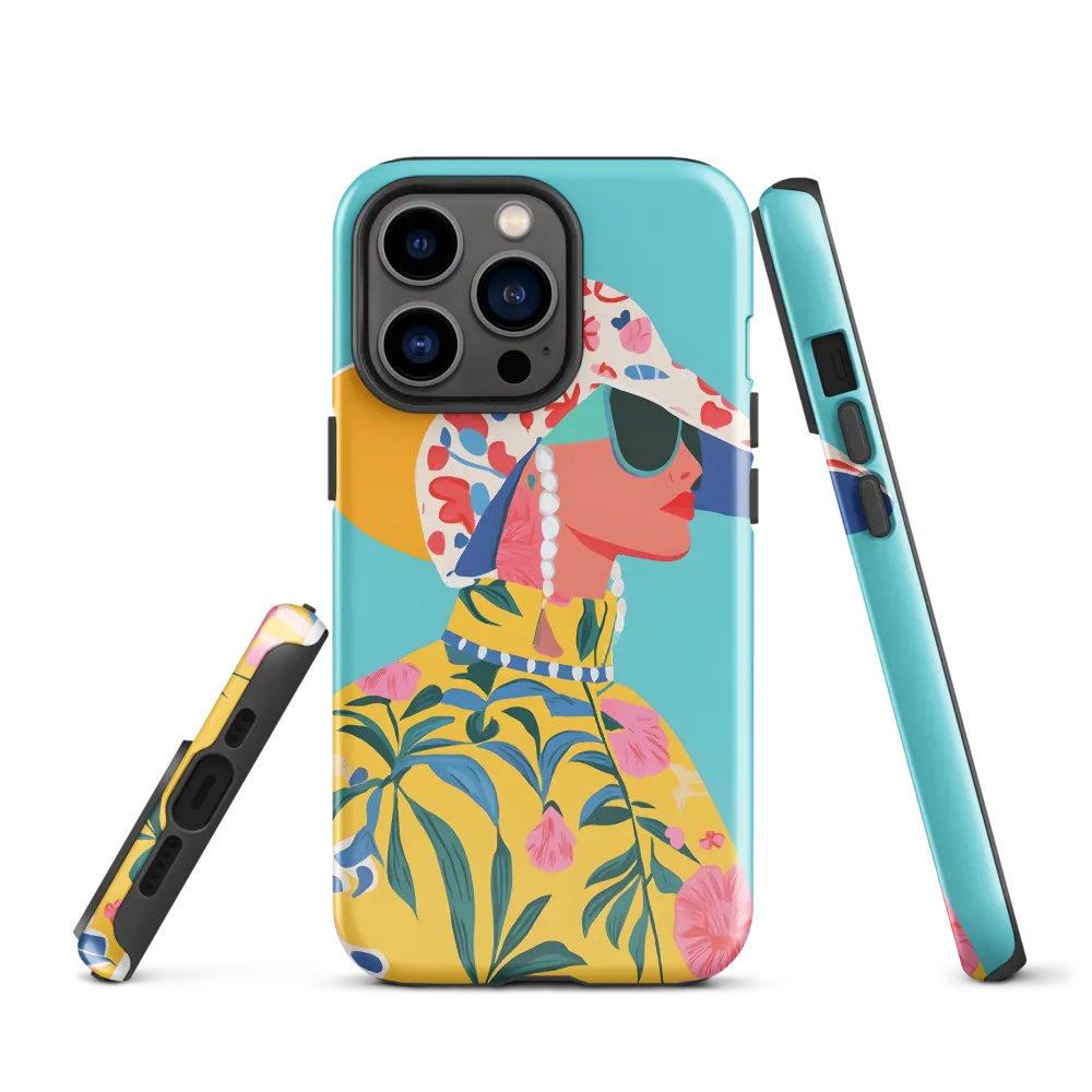 Tropical Confidence: A Fashion Portrait