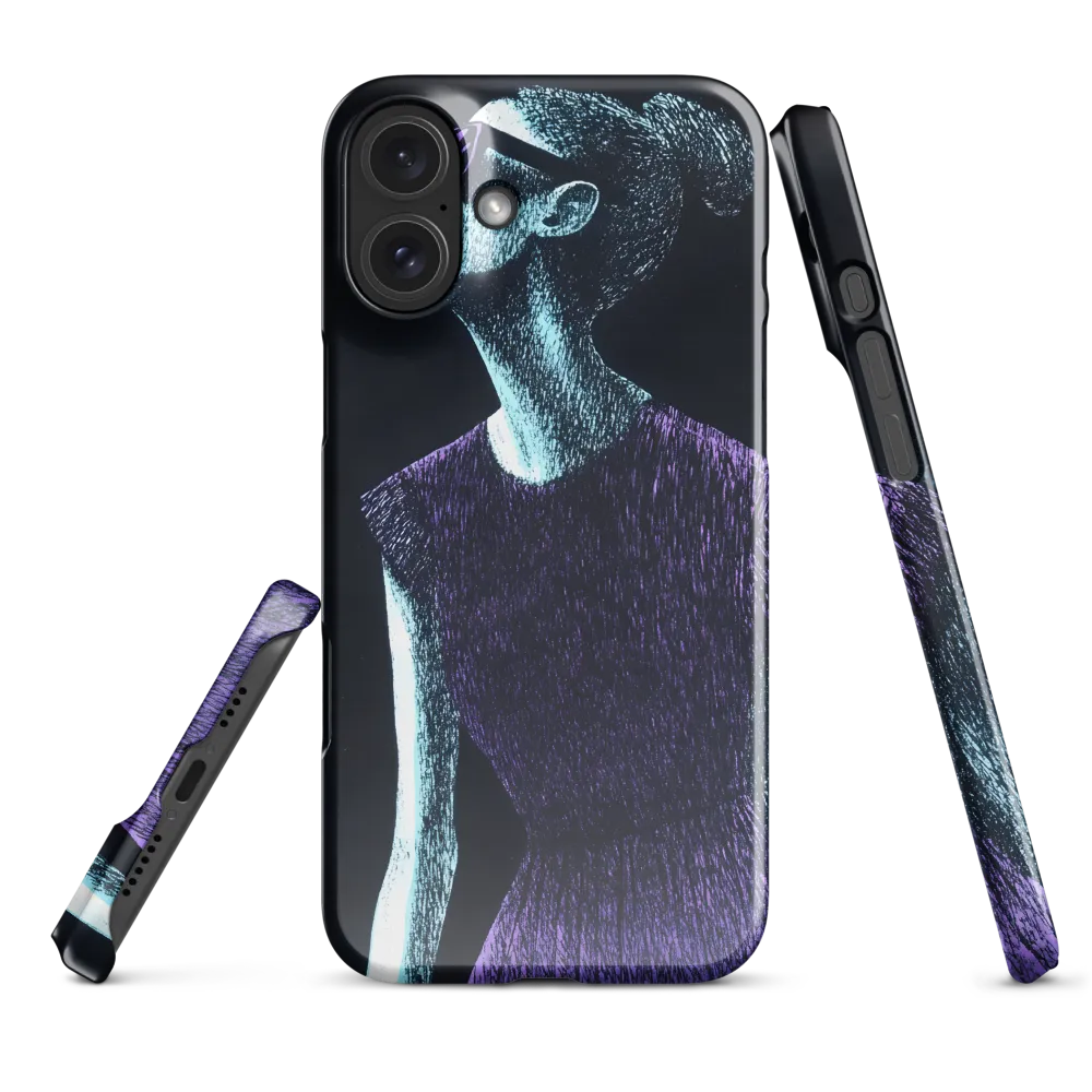 Contemplative Elegance | Phone Case |  16 Plus | Snap Case | Glossy