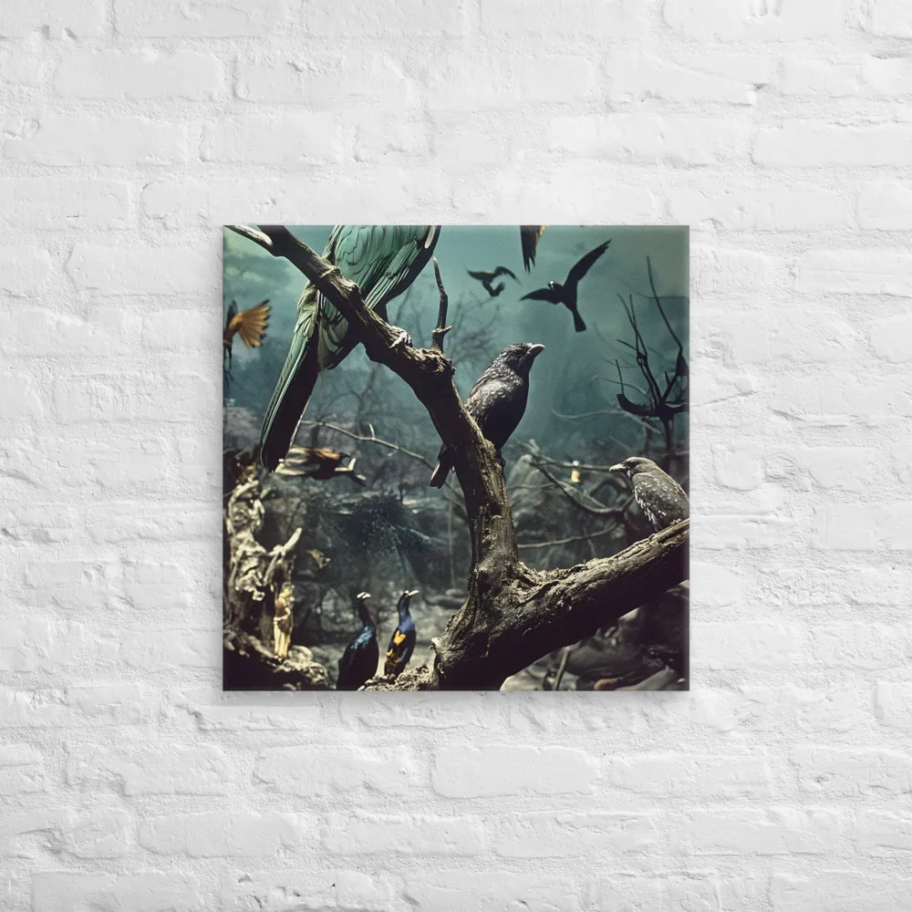 Whispers of the Avian Realm | Canvas | 24″×24″