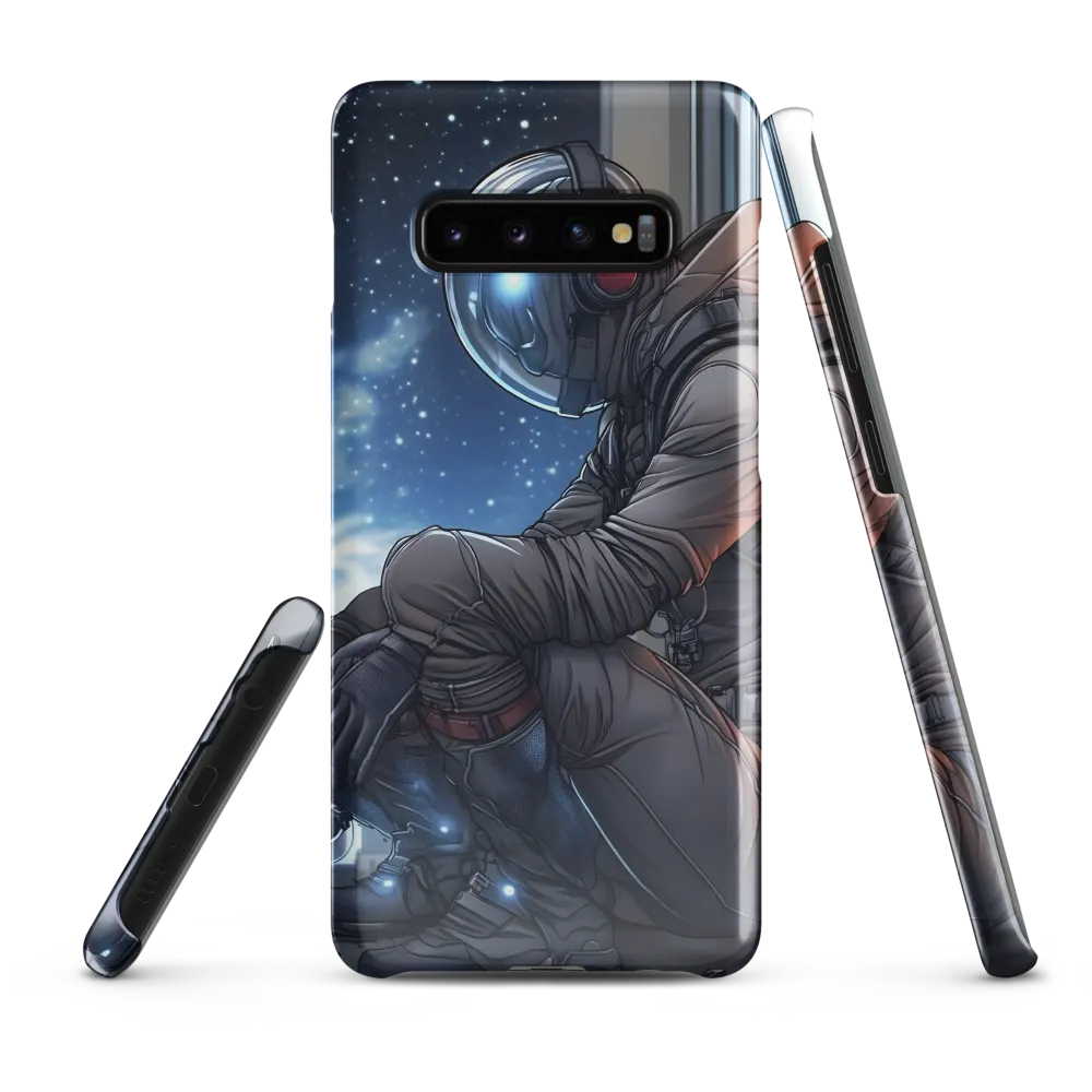 Astronaut's Solitude | Phone Case |  S10 Plus | Snap Case | Glossy