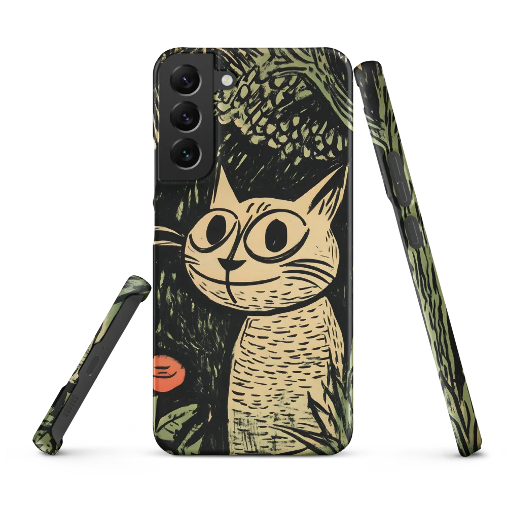 Whimsical Cat in the Forest