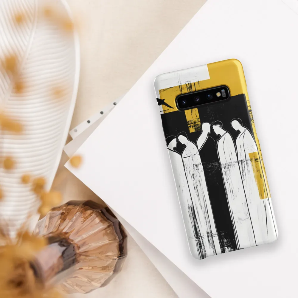 Contemplative Assemblage | Phone Case |  S10 Plus | Snap Case | Matte
