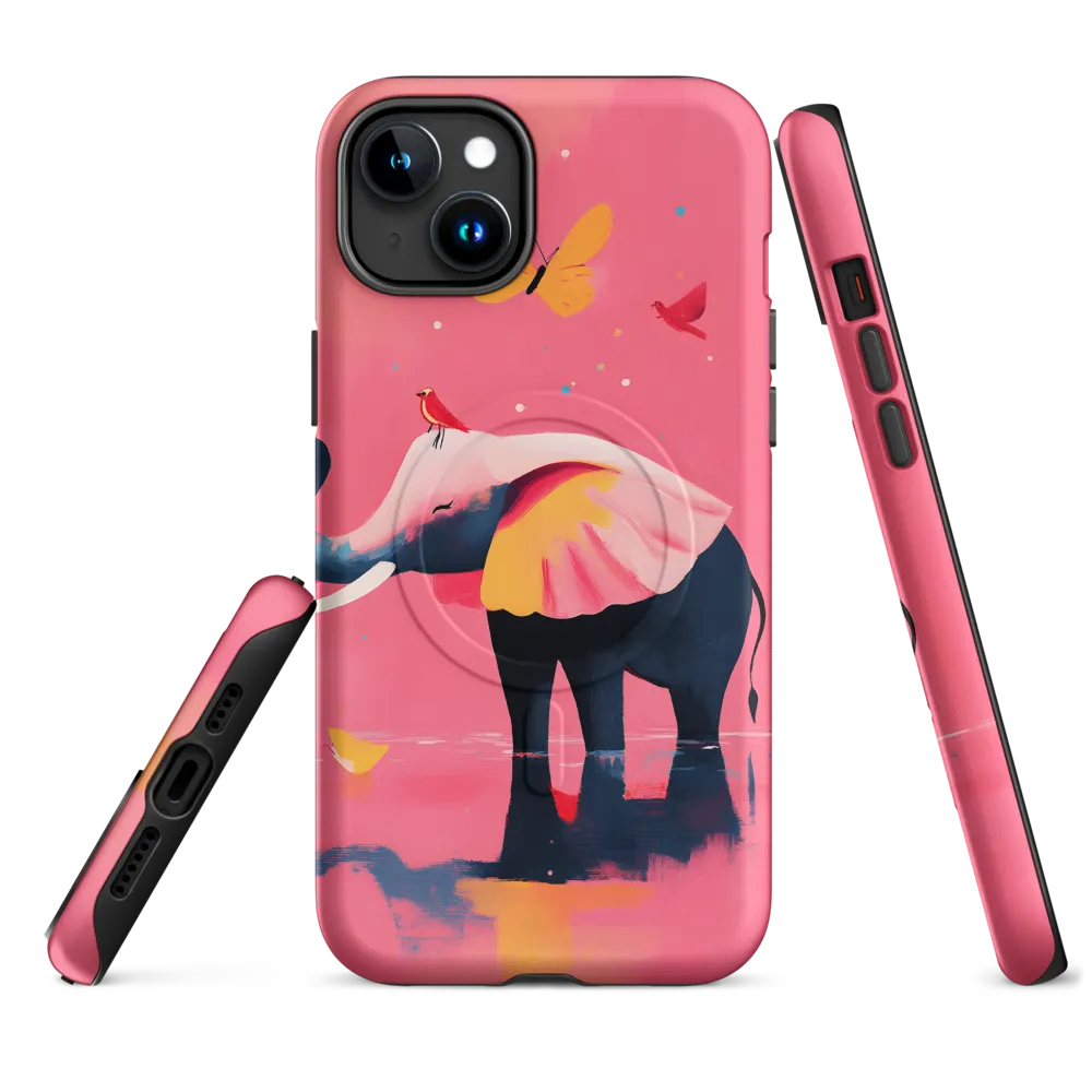 Whimsical Serenity: The Playful Elephant