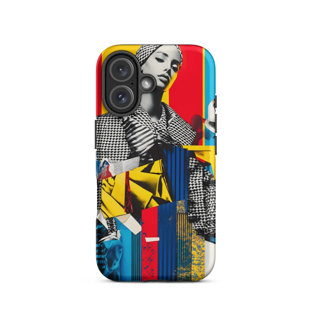 Vibrant Echoes of Fashion | Phone Case |  16 | Tough Case | Matte