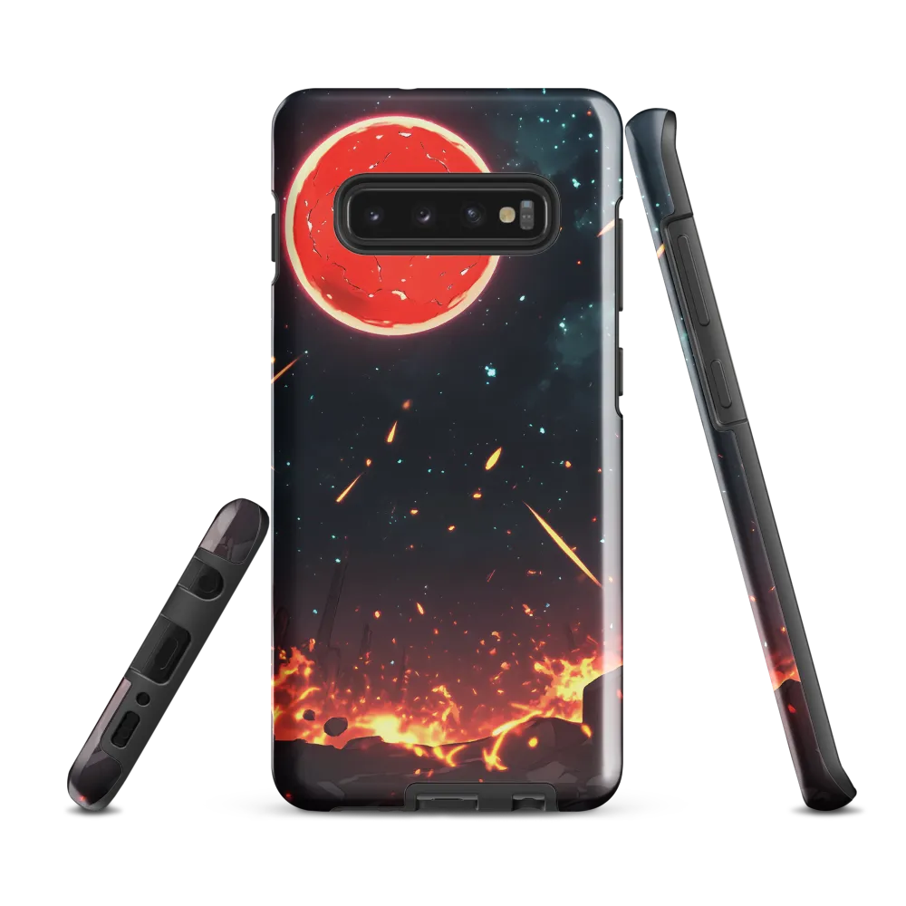 Eclipse of Destruction | Phone Case |  S10 Plus | Tough Case | Glossy