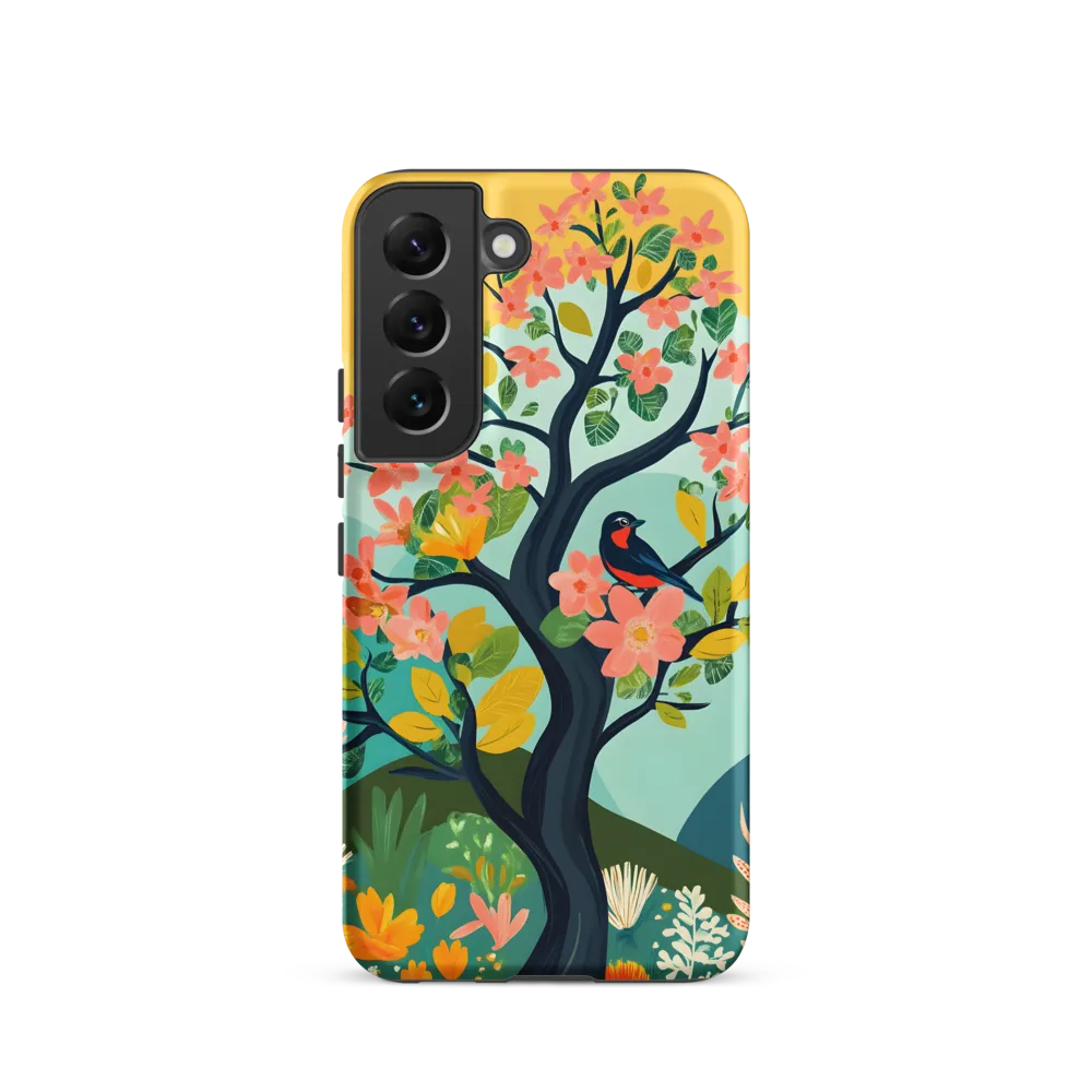 Spring Blossoms: A Serene Encounter