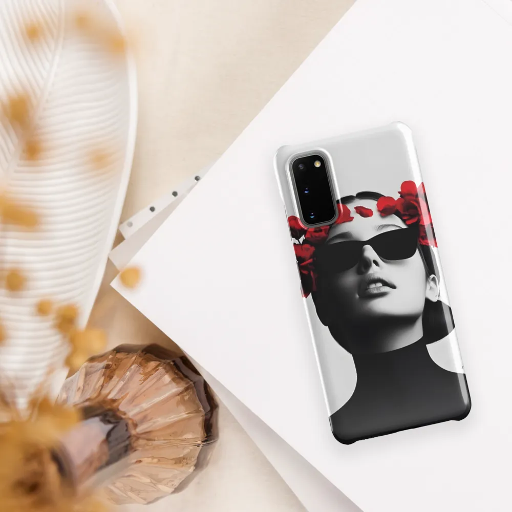 Blooming Elegance | Phone Case |  S20 | Snap Case | Glossy