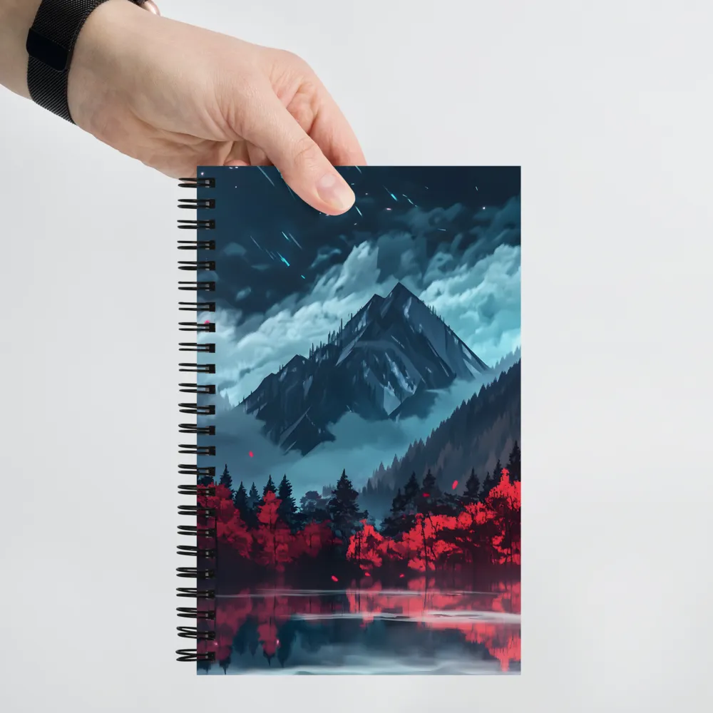 Whispers of the Eternal Mountain | Spiral Notebook