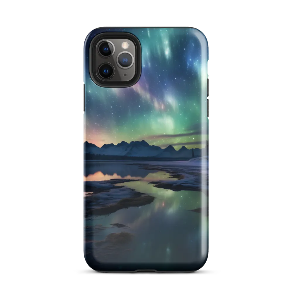 Ethereal Aurora: A Night Under the Stars | Phone Case |  11 Pro Max | Tough Case | Glossy