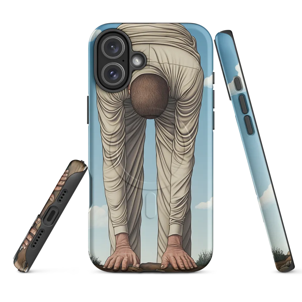 Bowing to the Earth | Phone Case |  16 Plus | MagSafe® Tough Case | Matte
