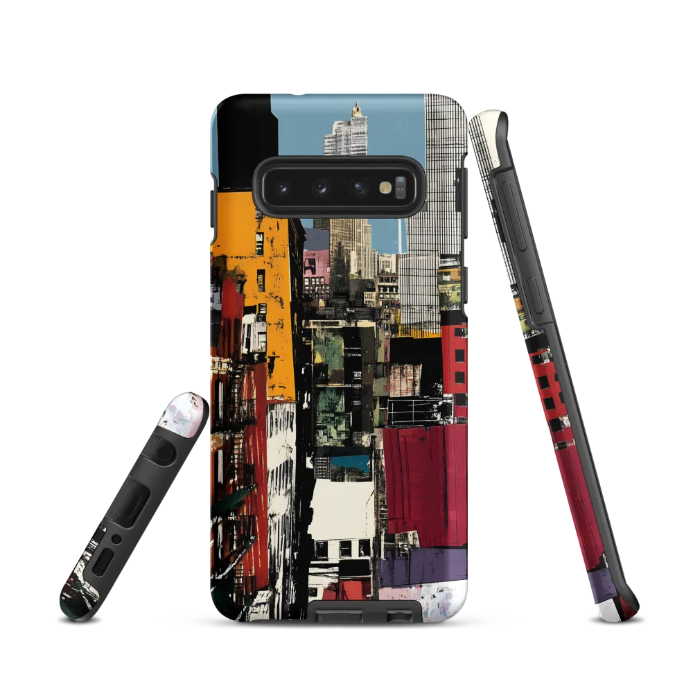 Urban Collage: A Vivid Cityscape