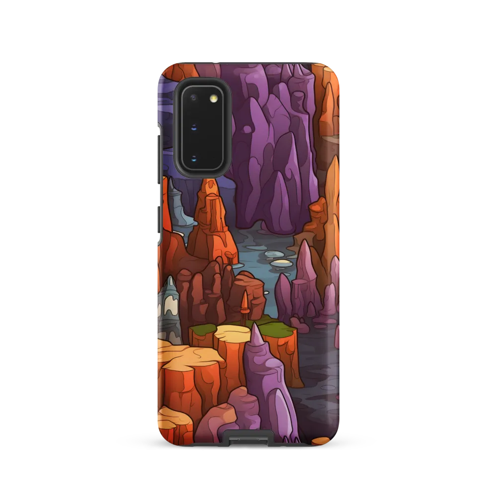 Vibrant Rockscape: A Digital Odyssey