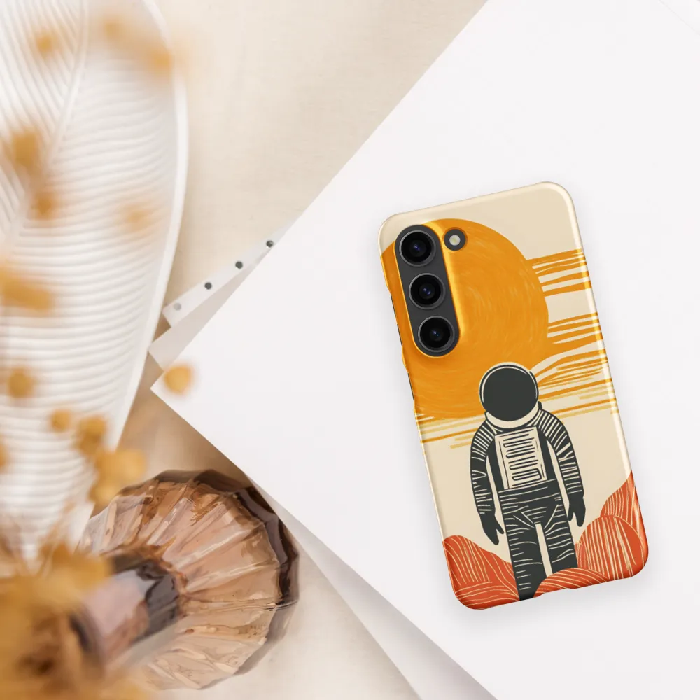Contemplation on a Distant World | Phone Case |  S23 | Snap Case | Matte