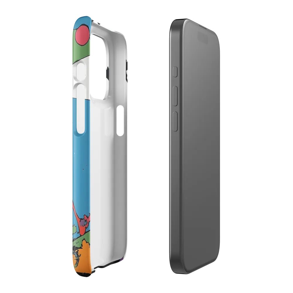 Dynamic Abstract Movement | Phone Case |  15 Pro | Snap Case | Glossy