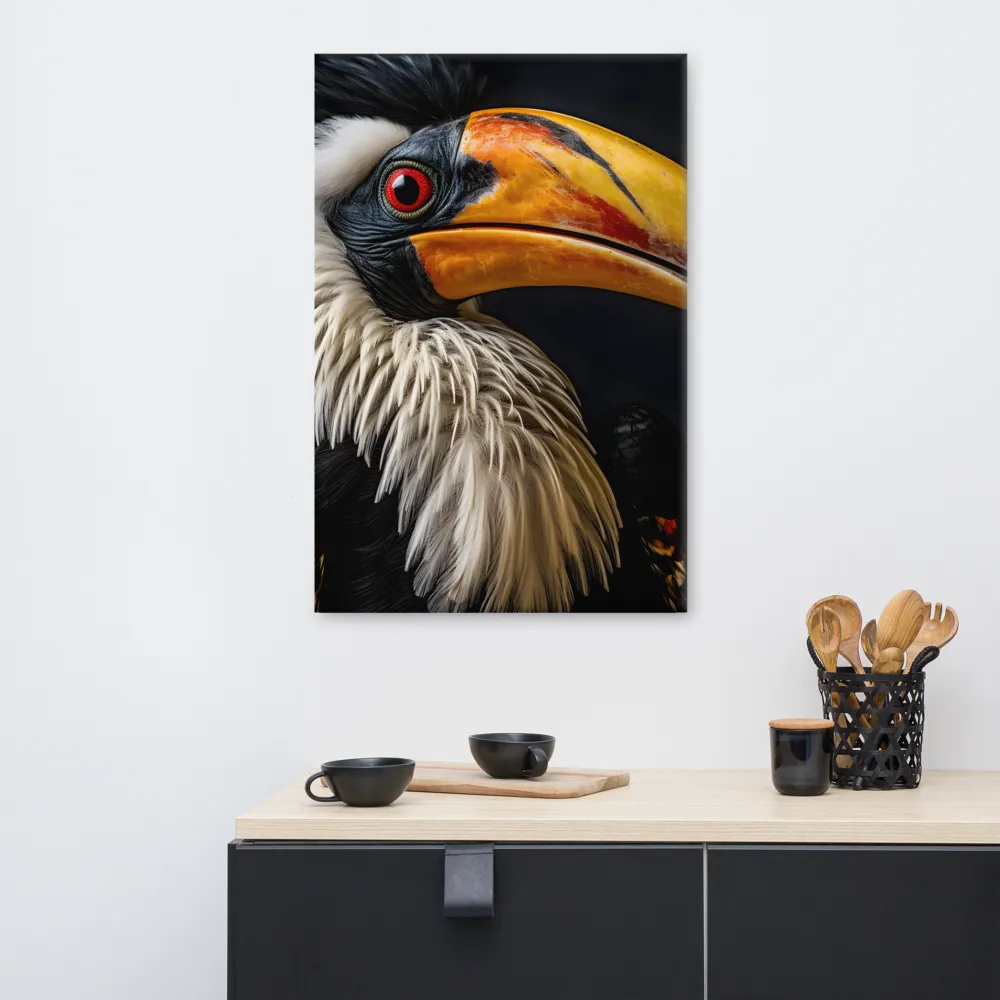 Majestic Hornbill Portrait