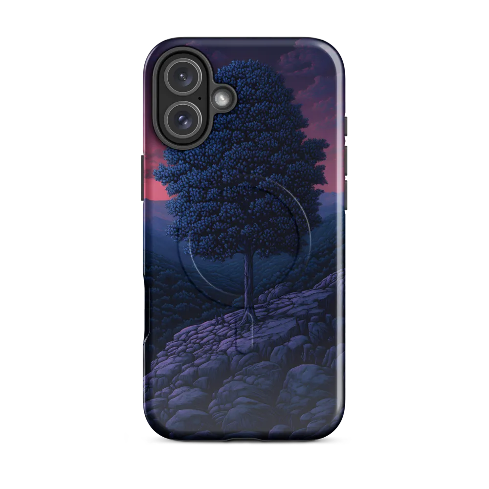 Solitary Sentinel: A Tree at Dusk