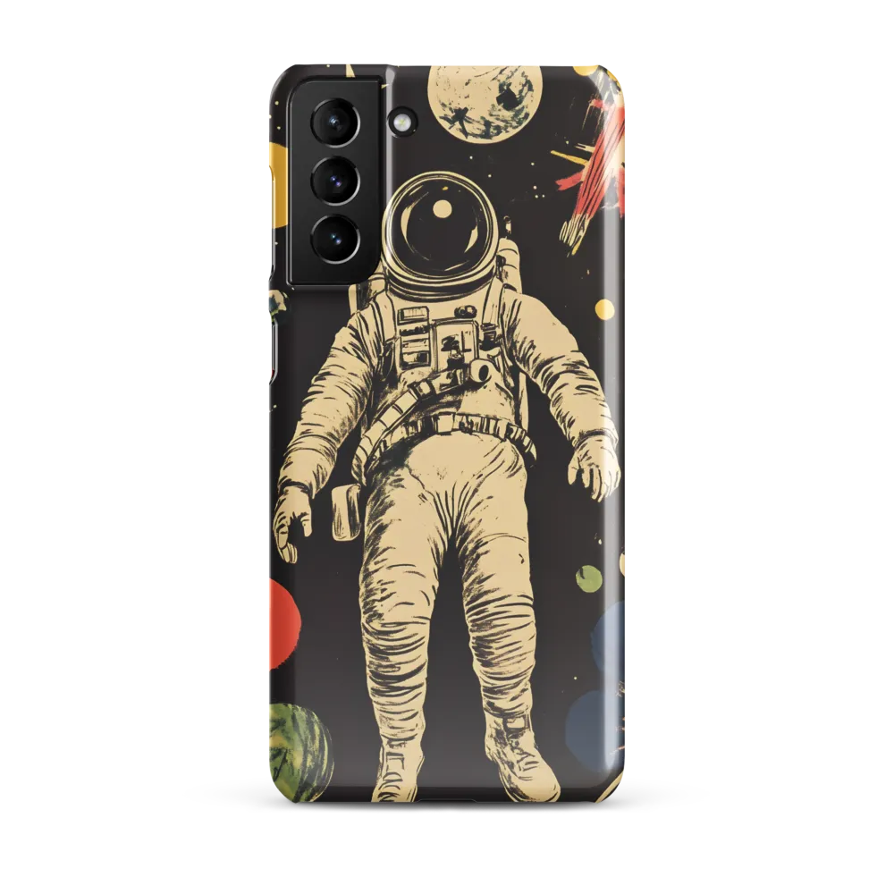 Cosmic Journey: An Astronaut's Perspective | Phone Case |  S21 Plus | Snap Case | Glossy