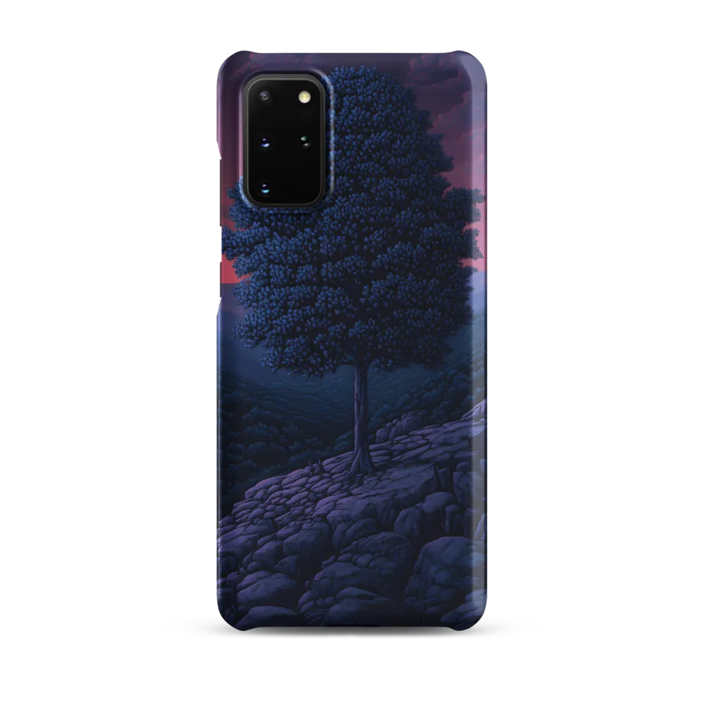 Solitary Sentinel: A Tree at Dusk