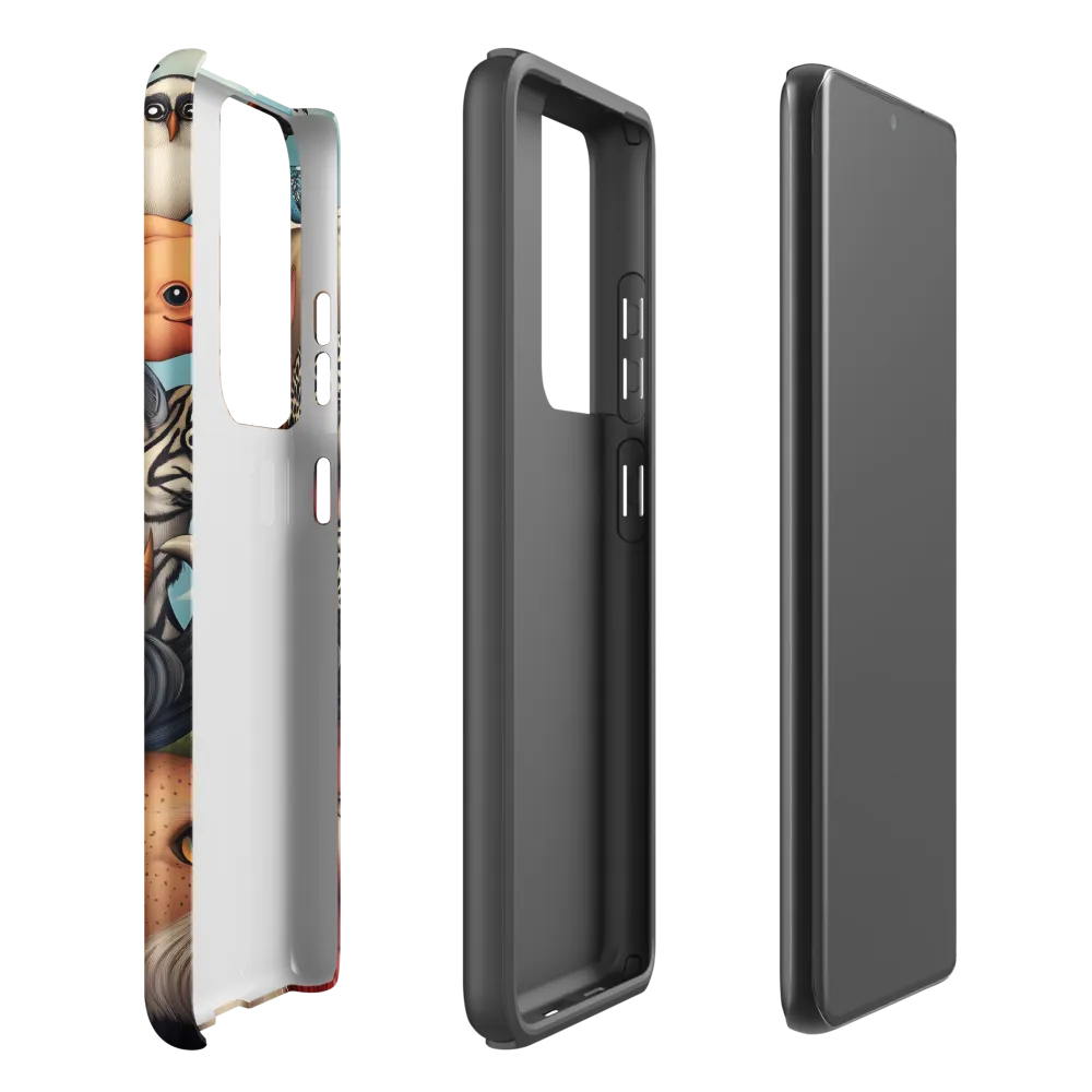Harmonious Echoes of Wildlife | Phone Case |  S21 Ultra | Tough Case | Matte