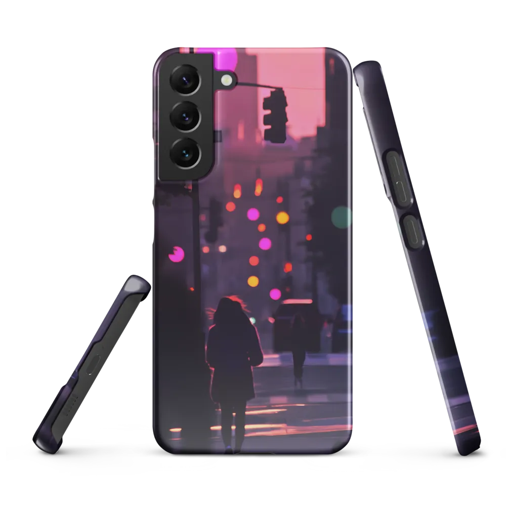 City Silhouettes at Dusk | Phone Case |  S22 Plus | Snap Case | Glossy