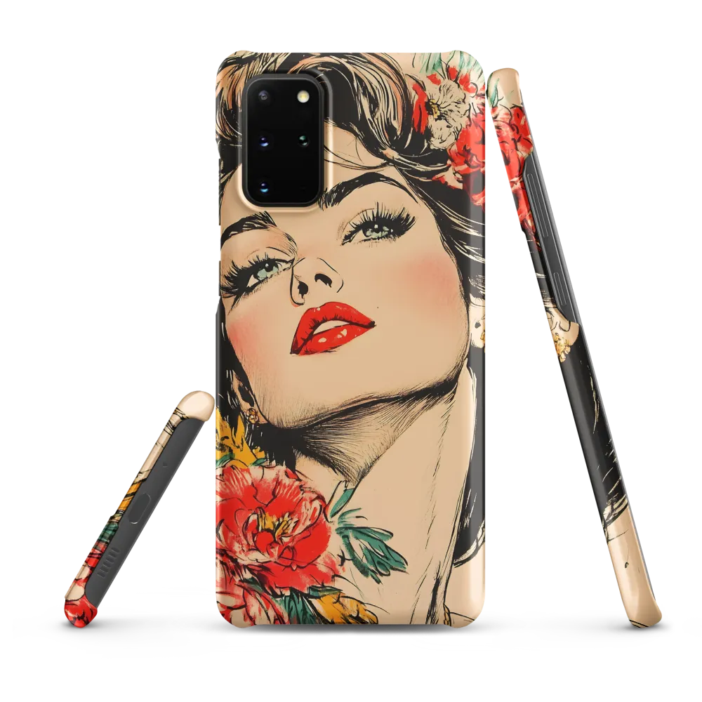 Radiance in Red: A Portrait of Elegance
