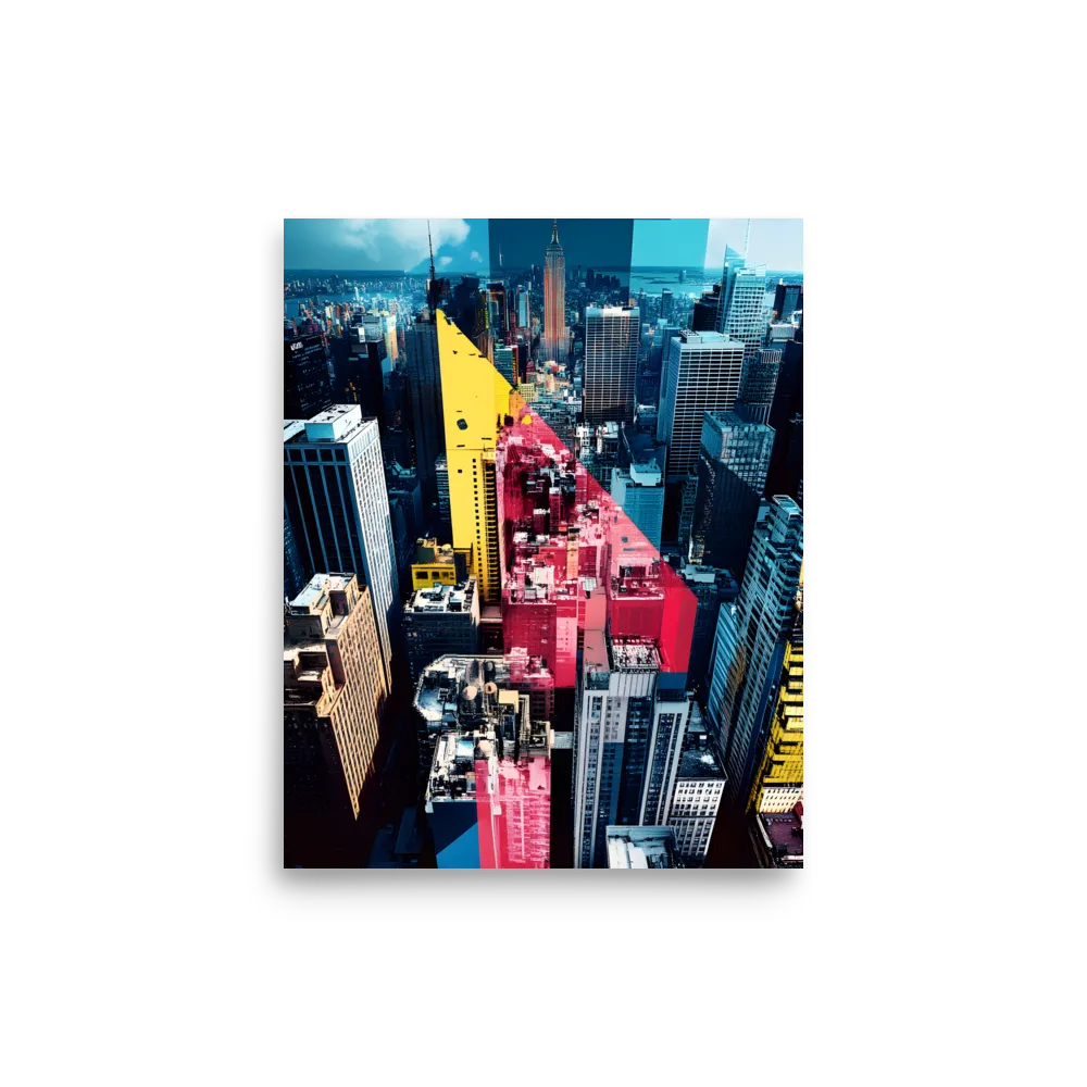 Dynamic Urban Symphony | Poster | 8″×10″