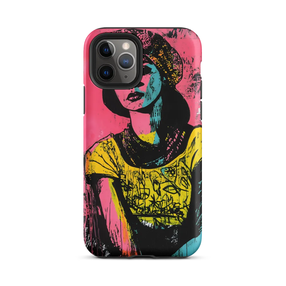 Urban Elegance: A Graffiti Portrait
