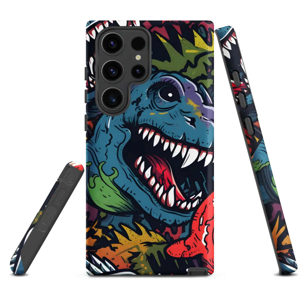 Dino Mania: A Colorful Frenzy