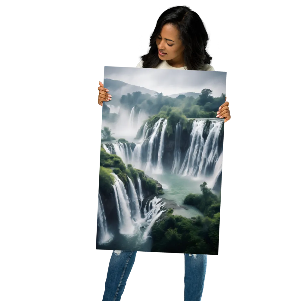 Whispers of the Cascades | Metal Print | 20″×30″