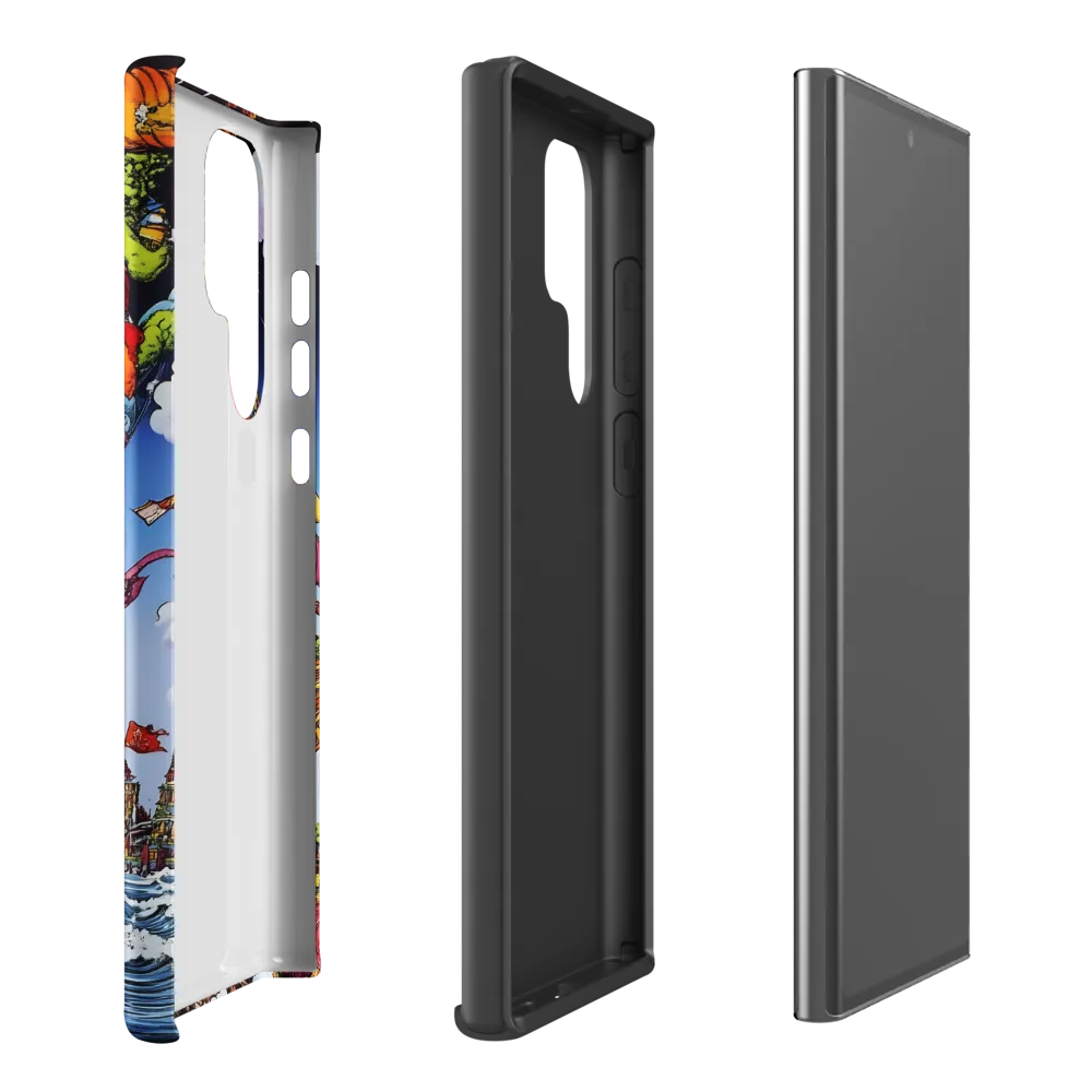 Voyage of Whimsy: A Surreal Sailor's Dream | Phone Case |  S22 Ultra | Tough Case | Matte