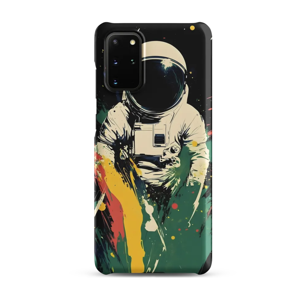 Cosmic Splash: The Astronaut's Journey