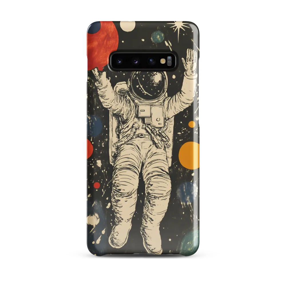 Floating in the Cosmos | Phone Case |  S10 Plus | Snap Case | Glossy