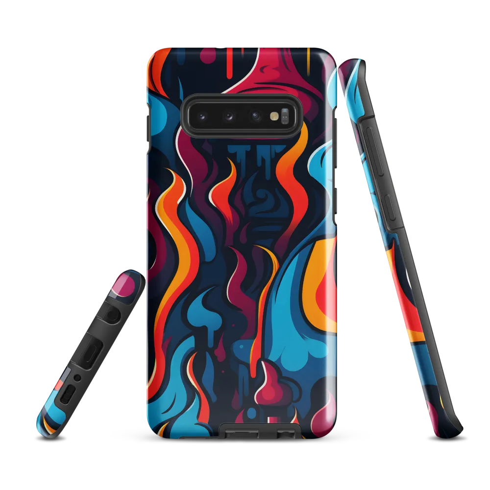 Fire and Strategy | Phone Case |  S10 Plus | Tough Case | Glossy