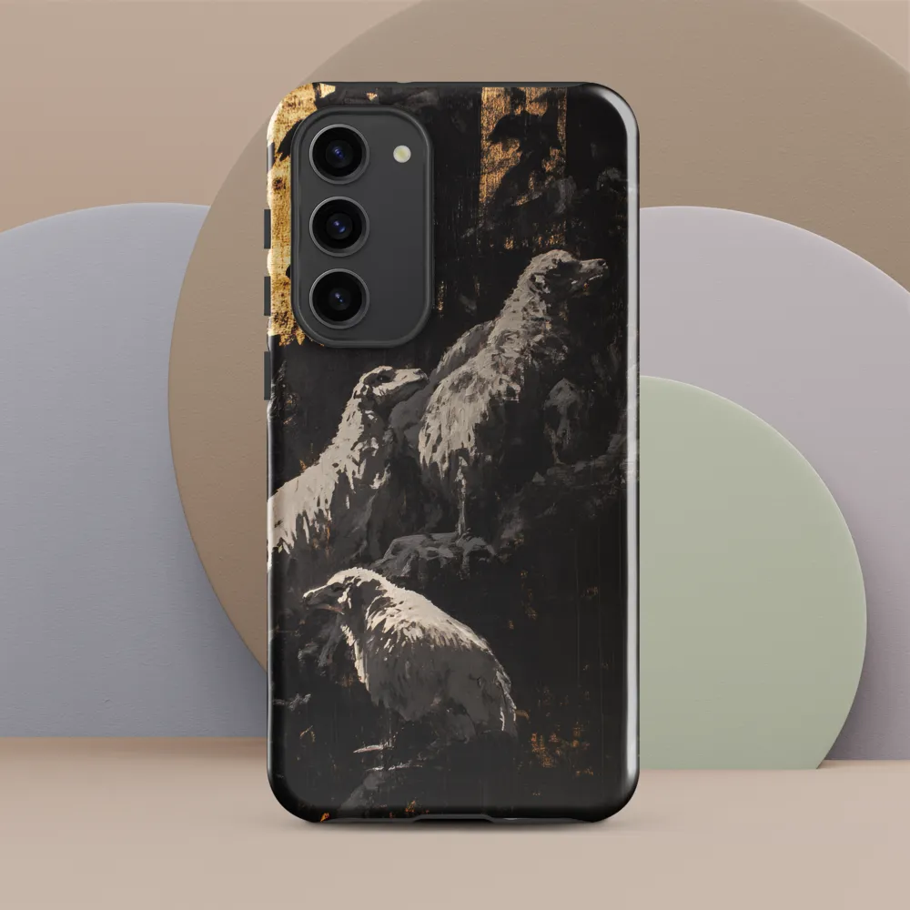 The Enigmatic Gathering | Phone Case |  S23 Plus | Tough Case | Glossy