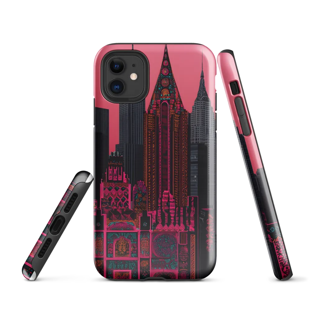 Urban Vibrance: A Digital Exploration of Skyscrapers