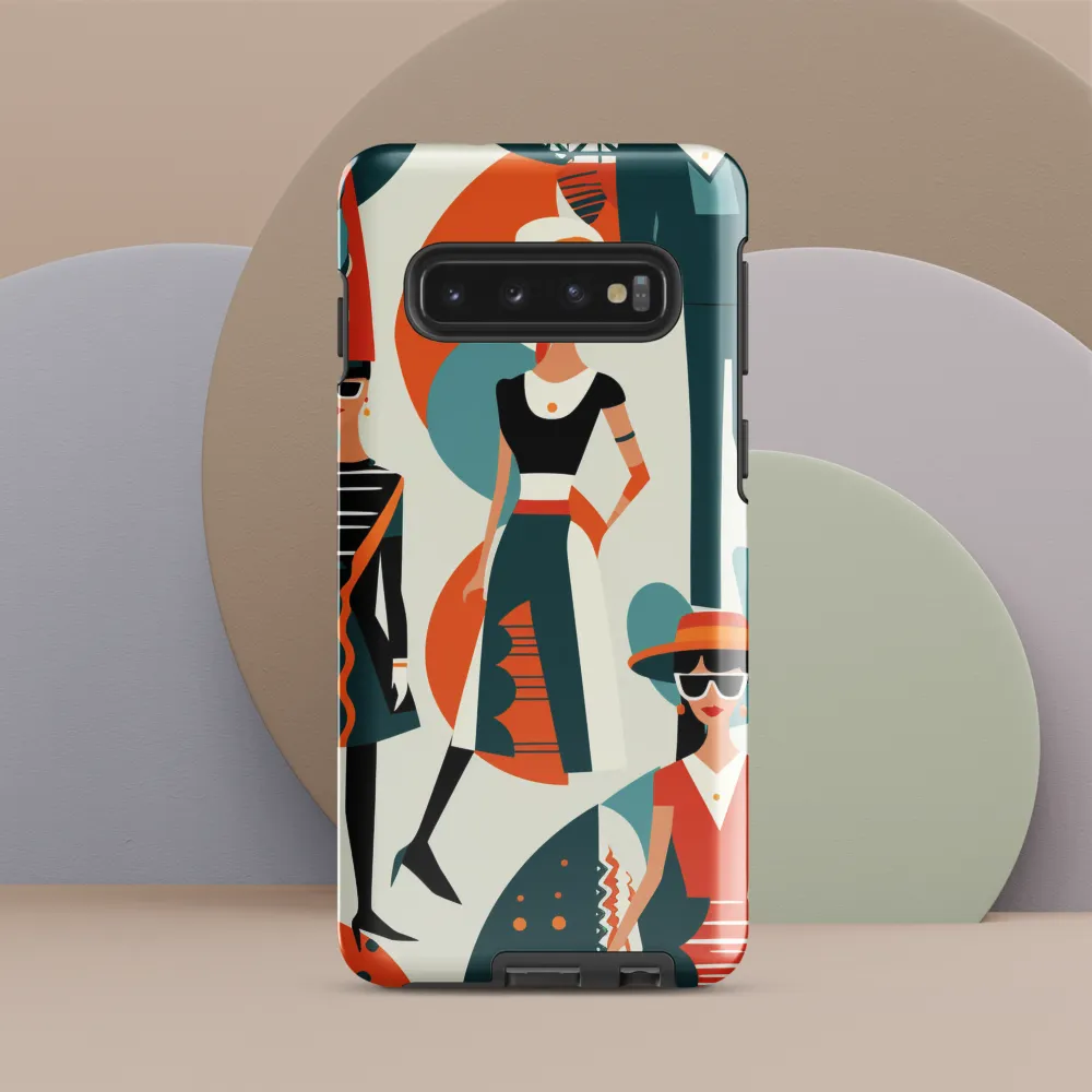 Chic Figures in Pop Art