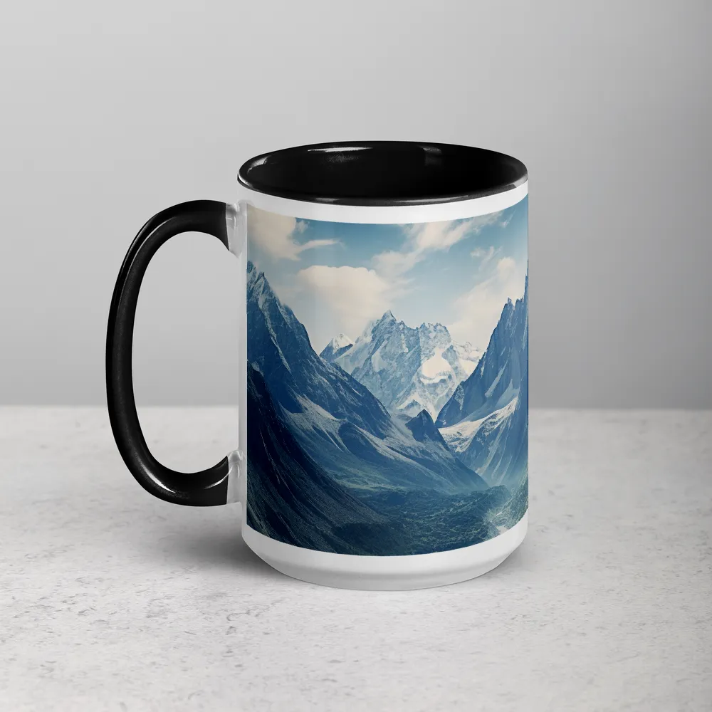 Mountain Landscape with River | Mug