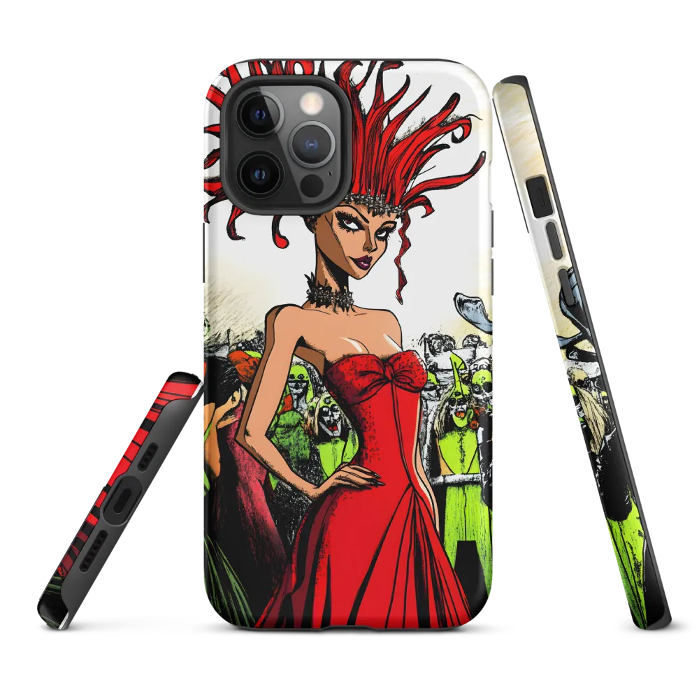 Fiery Elegance: A Fashion Statement