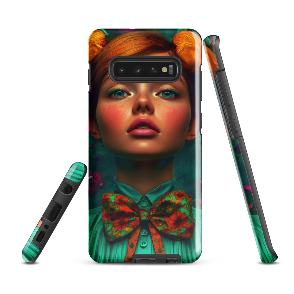 Whimsy in Bloom | Phone Case |  S10 Plus | Tough Case | Glossy