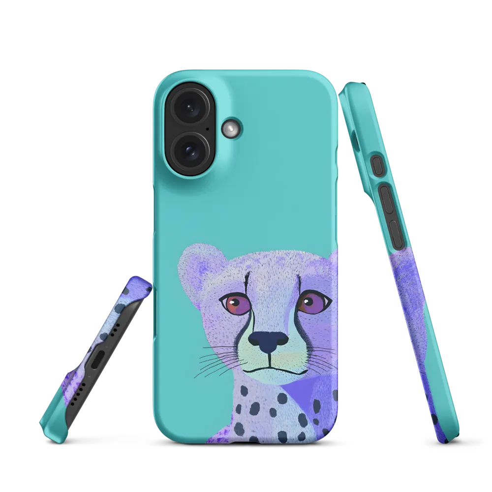 Curious Cheetah | Phone Case |  16 | Snap Case | Matte