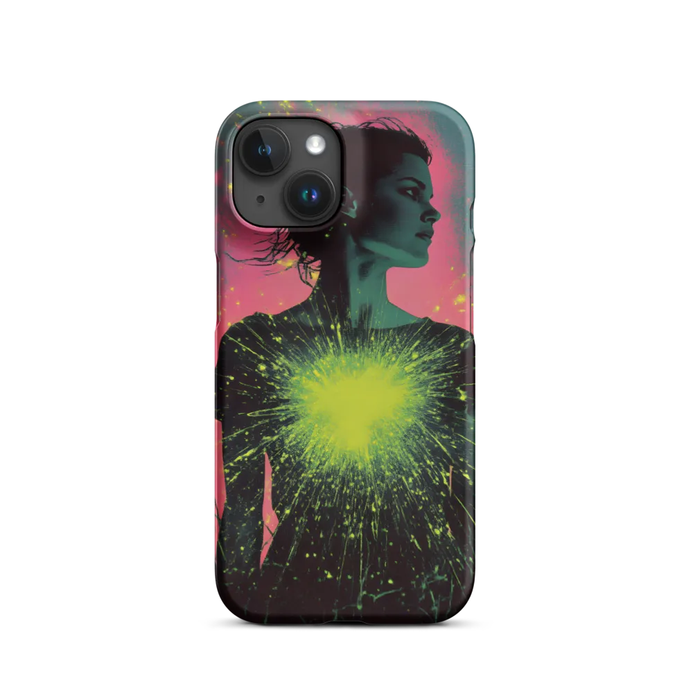 Cosmic Heart: A Surreal Portrait of Strength
